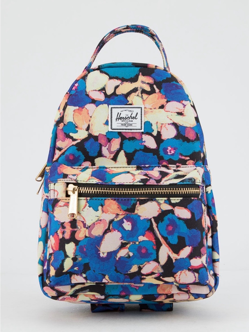 Women’s Herschel Nova Painted Blue Floral Mini Backpack